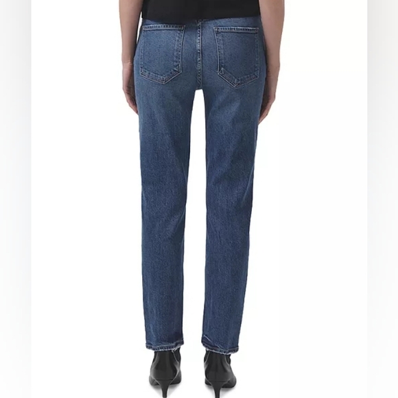 Agolde Riley High Rise Straight in Pose - Picture 2 of 9